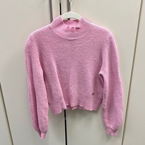 The Kooples Pink Turtleneck Sweater